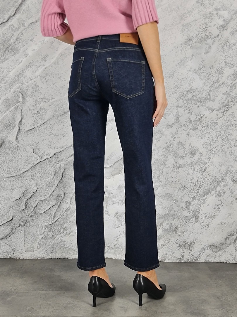 Джинсы Maryley прямые темно-синие, фотография №3