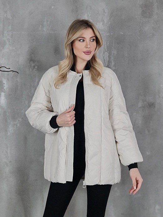 Бомбер My Star Collection молочный 