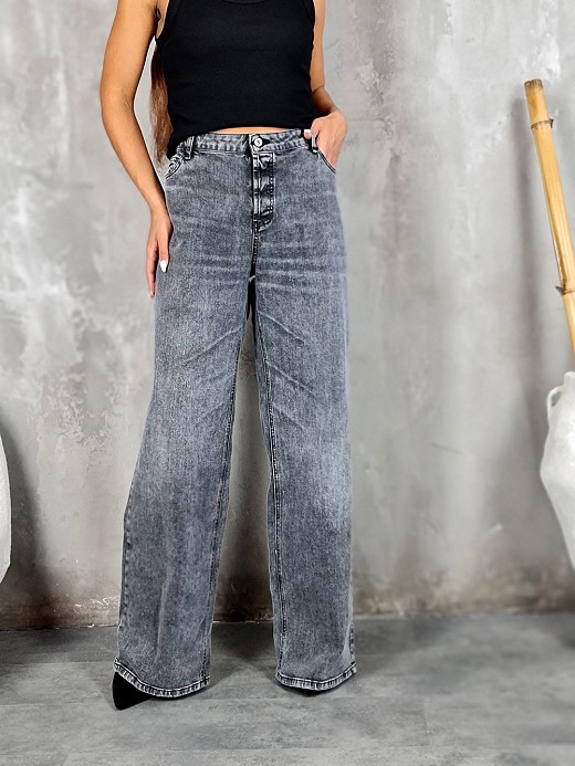 Джинсы Please графит 