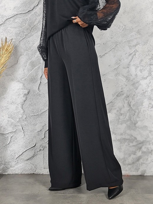 Брюки Imperial классические на резинке черные