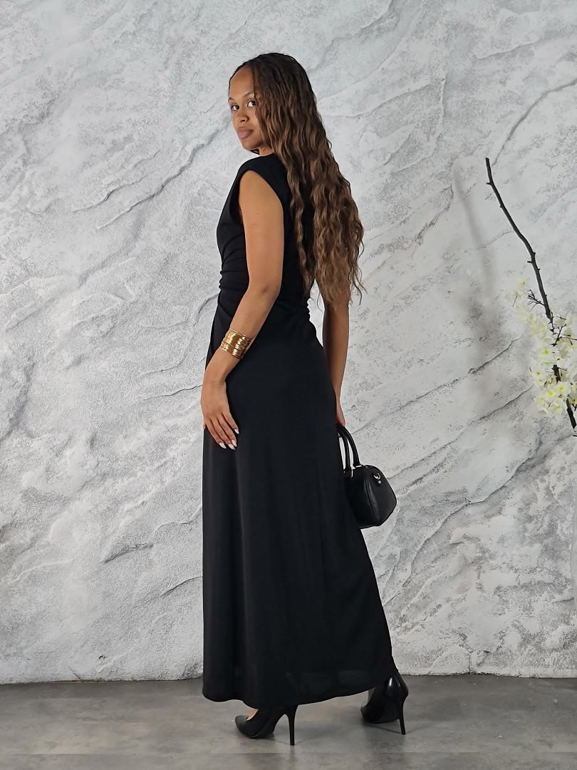 Платье Imperial с декором черное, фотография №3