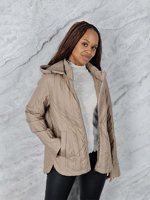 Куртка Monte Cervino с капюшоном кэмел