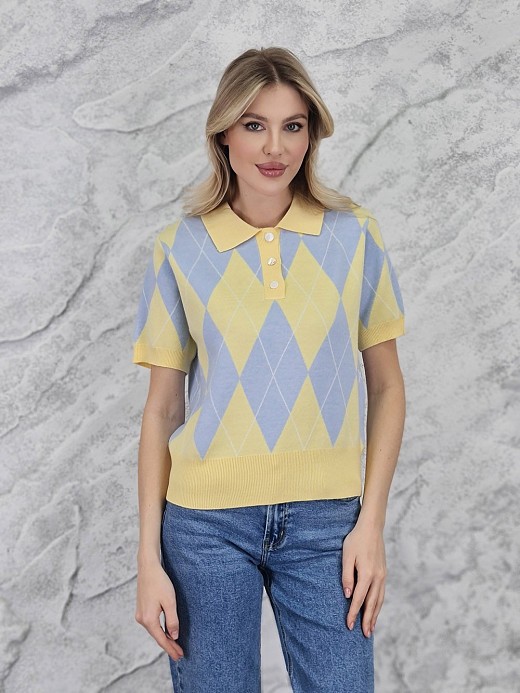 Поло Lavysh желтое 