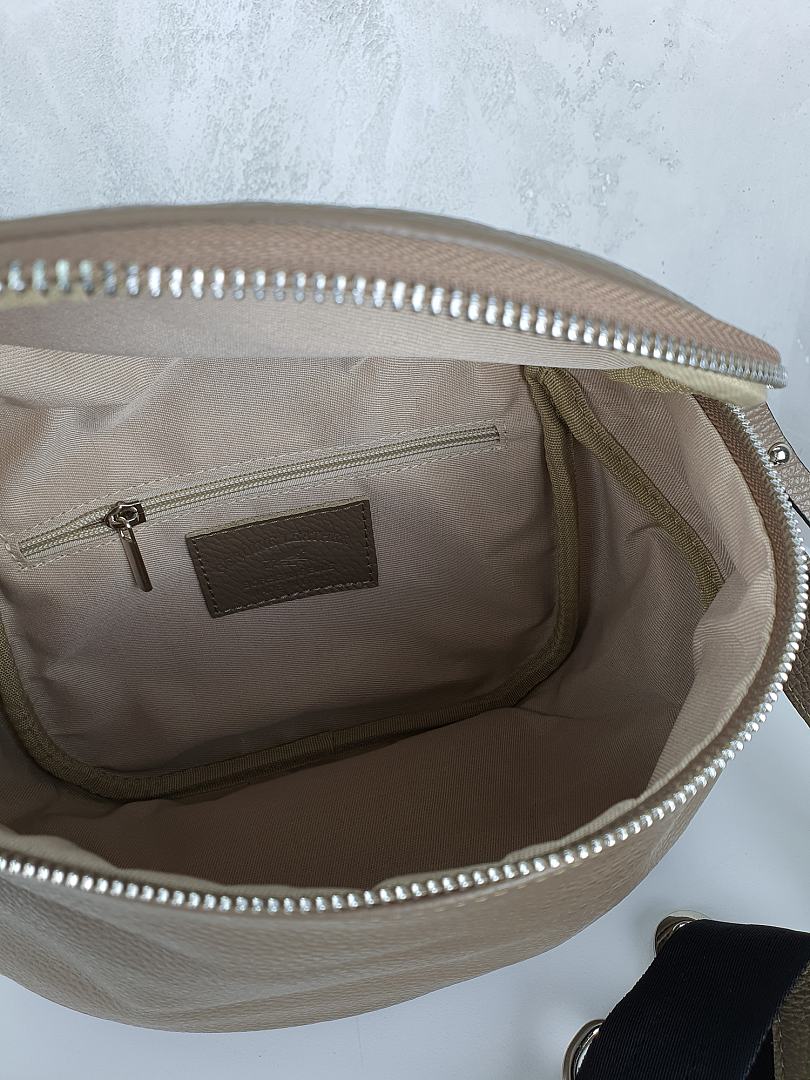 Сумка My Little Italy овальная песочная, фотография №3