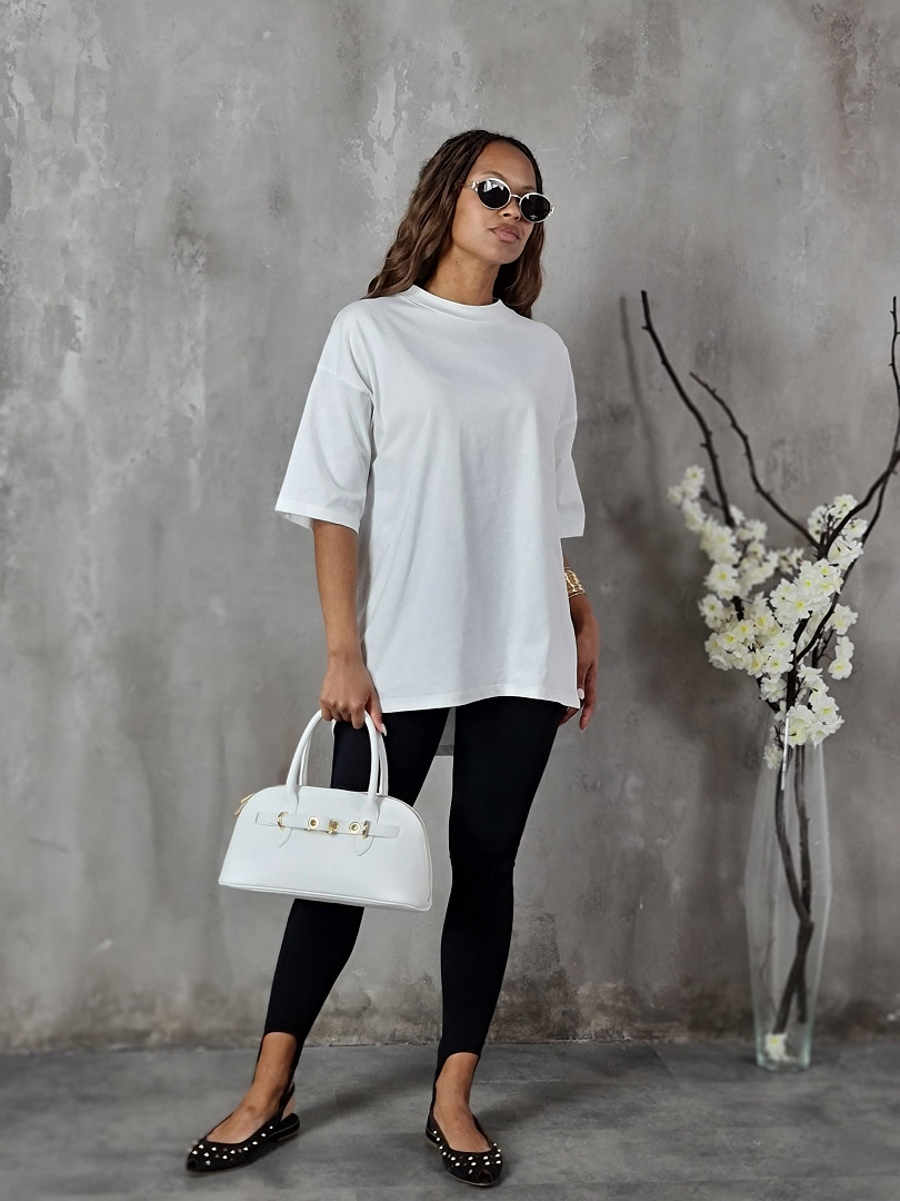 Легинсы Vicolo со штрипками внизу черные , фотография №2