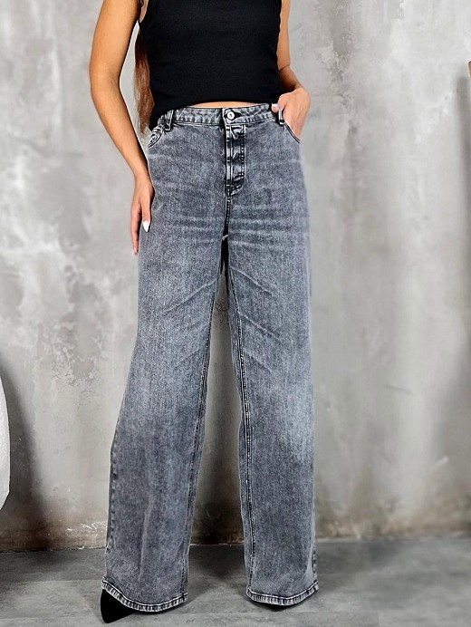 Джинсы Please графит 