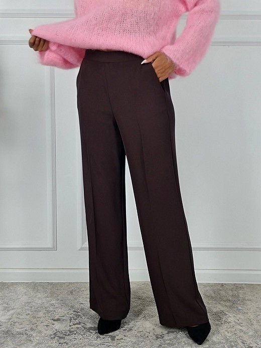 Брюки imperial резинка сзади шоколад