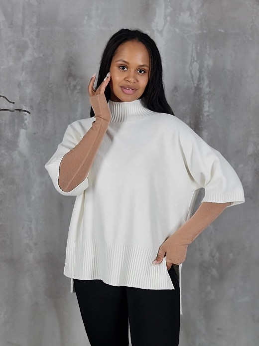 Митенки Kontatto песочные