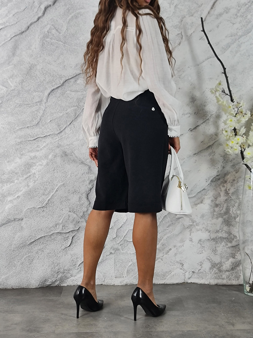 Бермуды Please черные, фотография №3